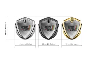 Custom Metal Emblems Minimal Style Universal